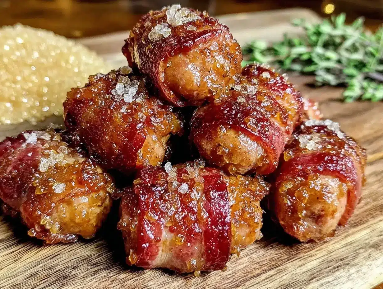 bacon-wrapped little smokies preparation steps