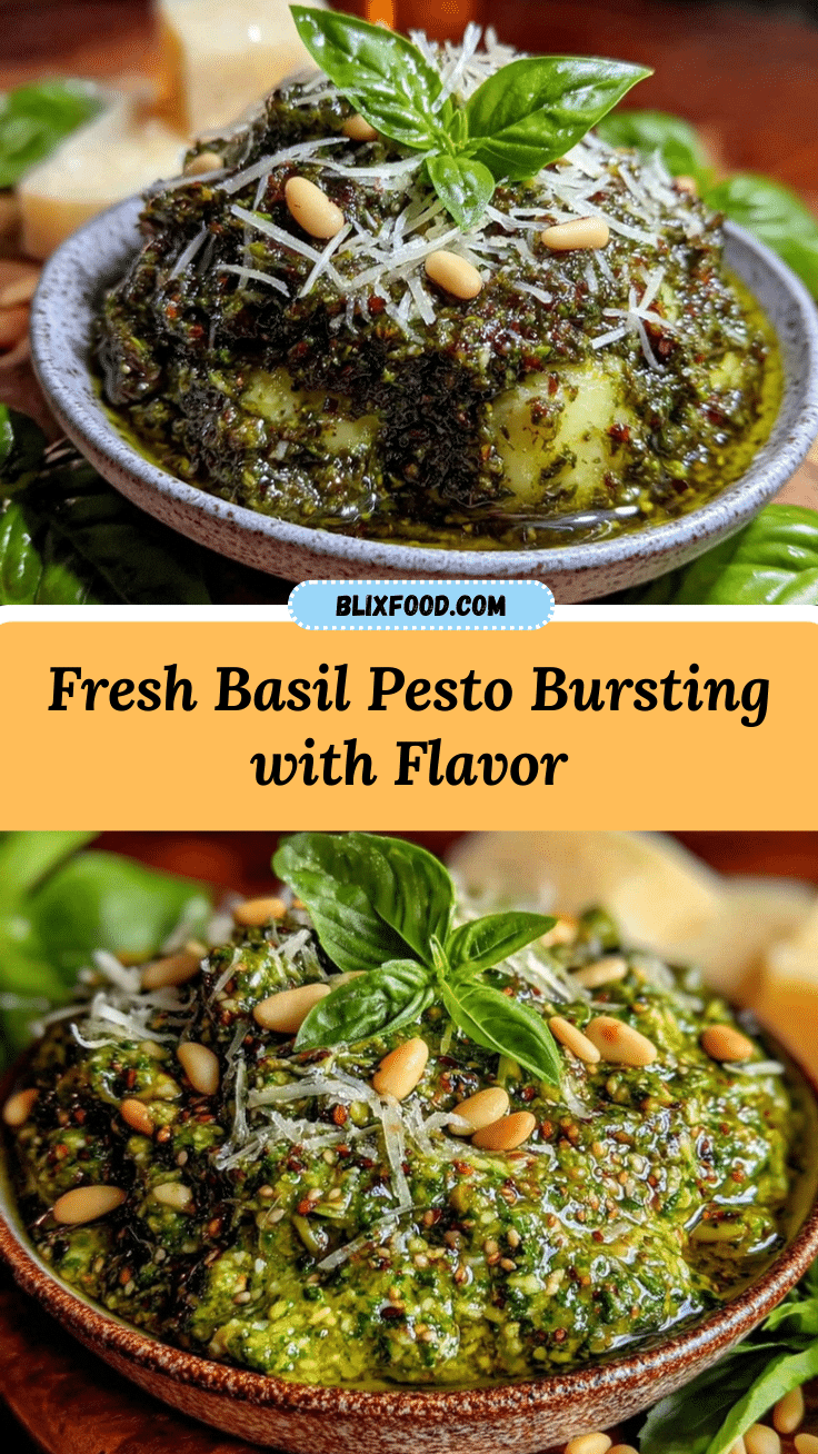 basil pesto recipe recipe