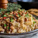 black-eyed peas and rice recipe - featured image
