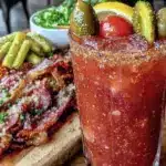 bloody mary bar setup - featured image