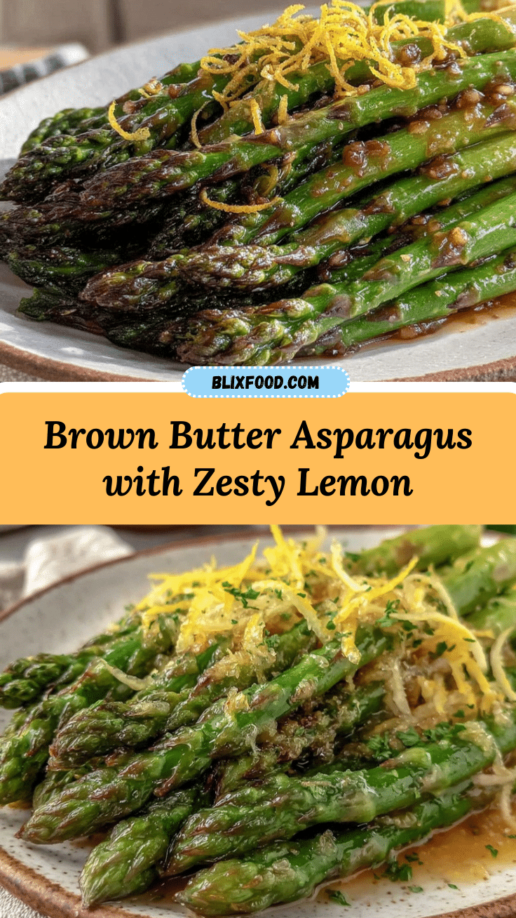 brown butter asparagus recipe
