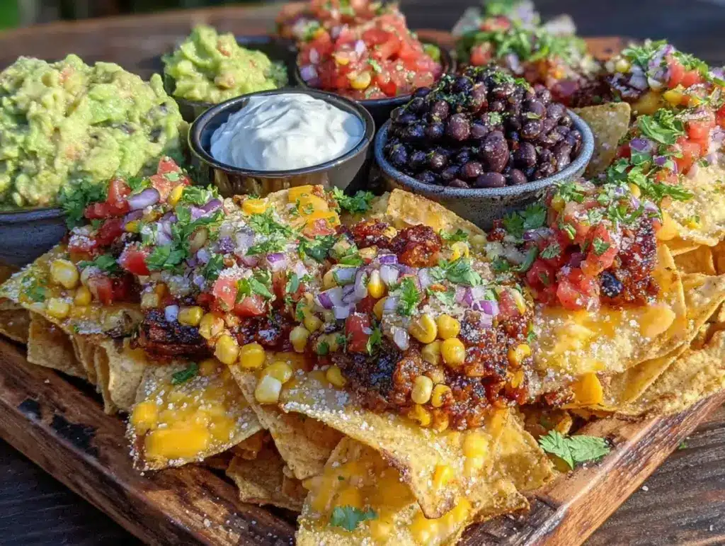 build your own nacho bar recipe - featured image