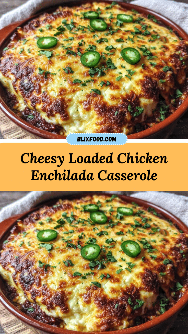 cheesy chicken enchilada casserole recipe