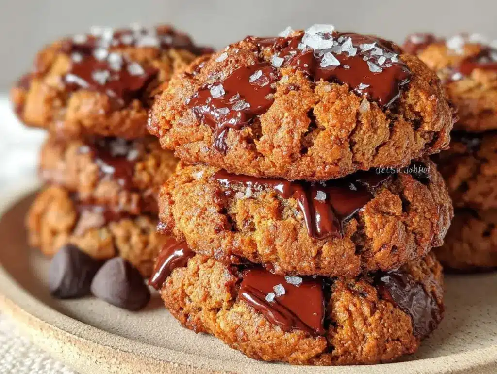 chewy gluten-free chocolate chip cookies - featured image