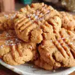 chewy peanut butter cookies - featured image