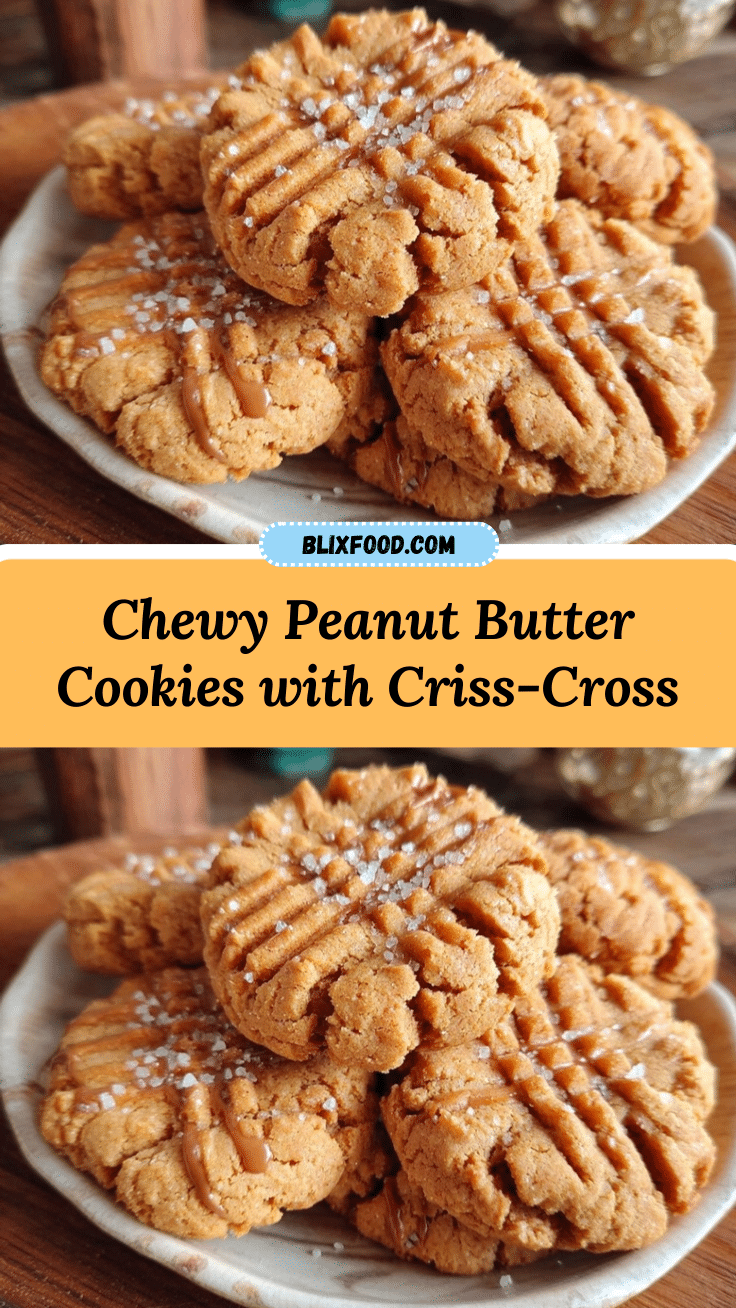 chewy peanut butter cookies recipe