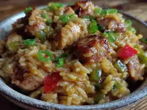 chicken and sausage jambalaya - featured image