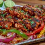 chicken fajita sheet pan dinner - featured image