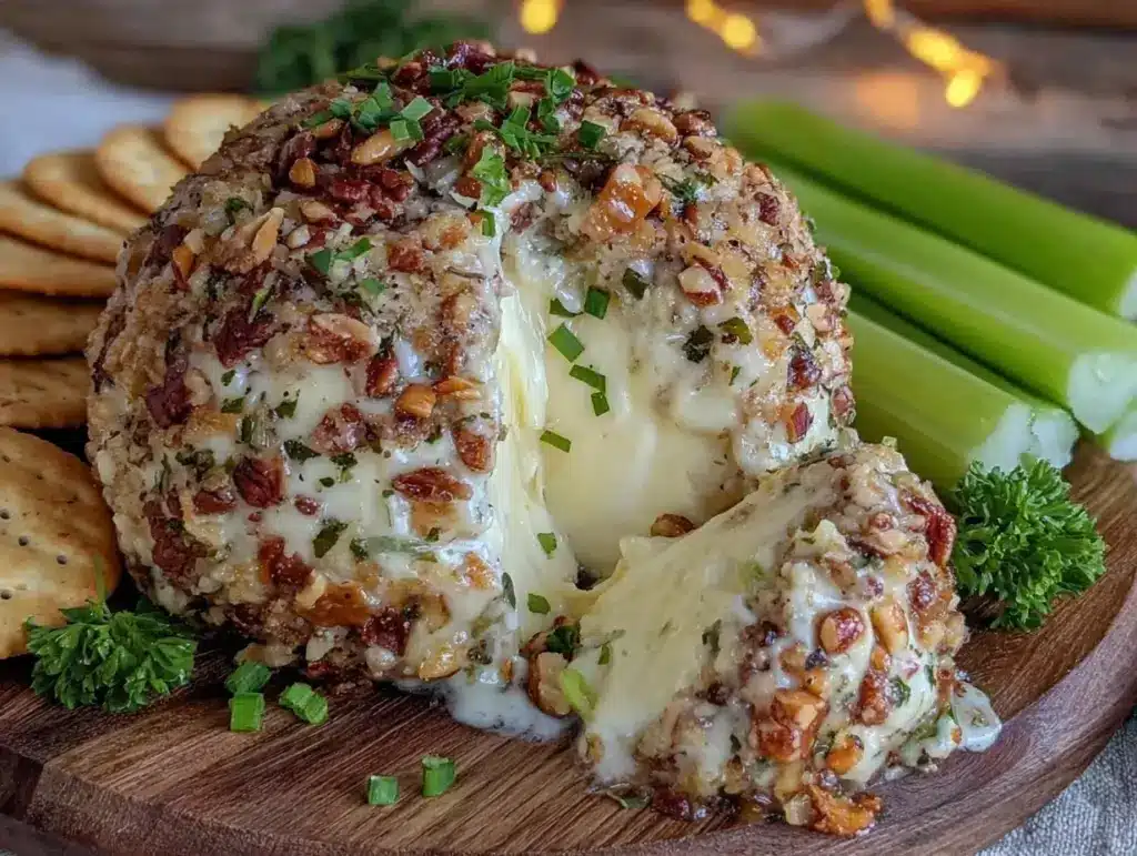 classic creamy cheese ball recipe - featured image