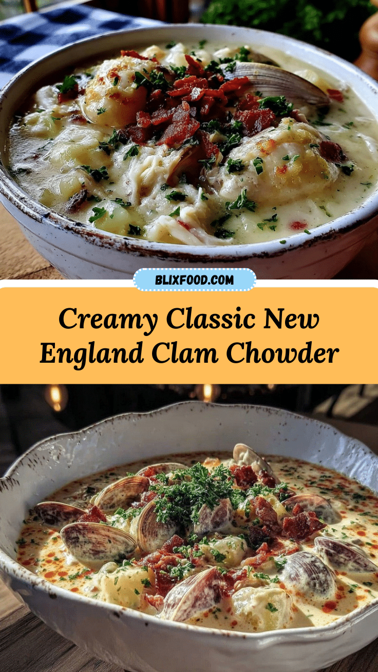 classic New England clam chowder recipe recipe