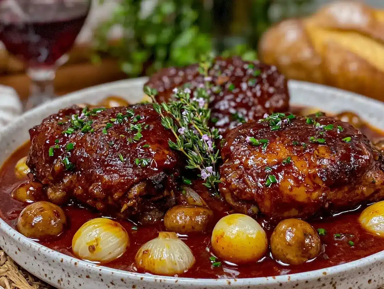 coq au vin for two preparation steps