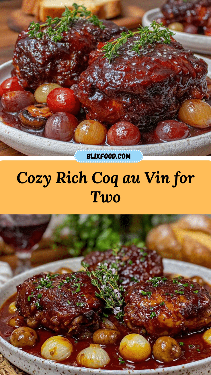 coq au vin for two recipe