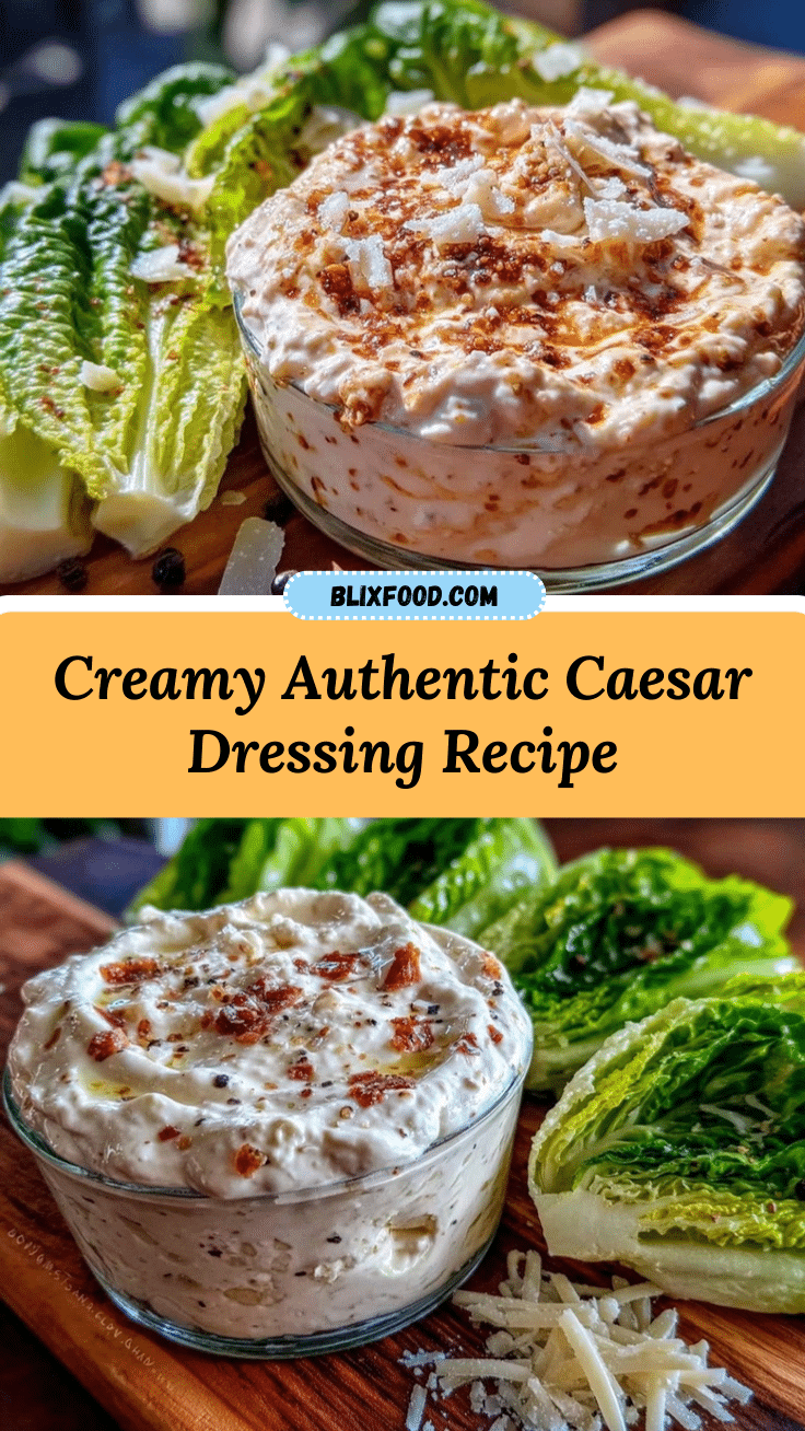 creamy authentic caesar dressing recipe recipe