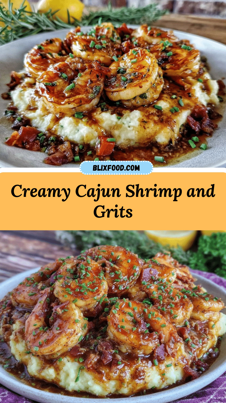 Creamy Cajun Shrimp and Grits recipe