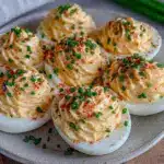 creamy classic deviled eggs - featured image