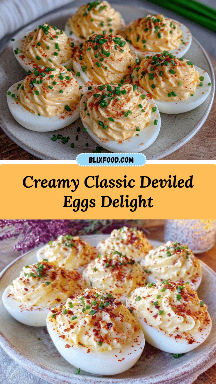 creamy classic deviled eggs recipe