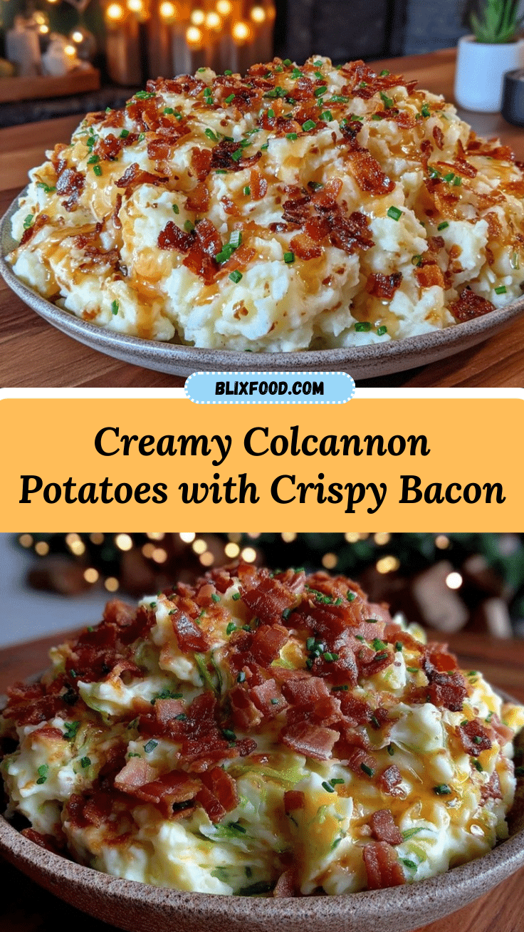 creamy colcannon potatoes with crispy bacon recipe