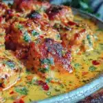 creamy keto butter chicken - featured image