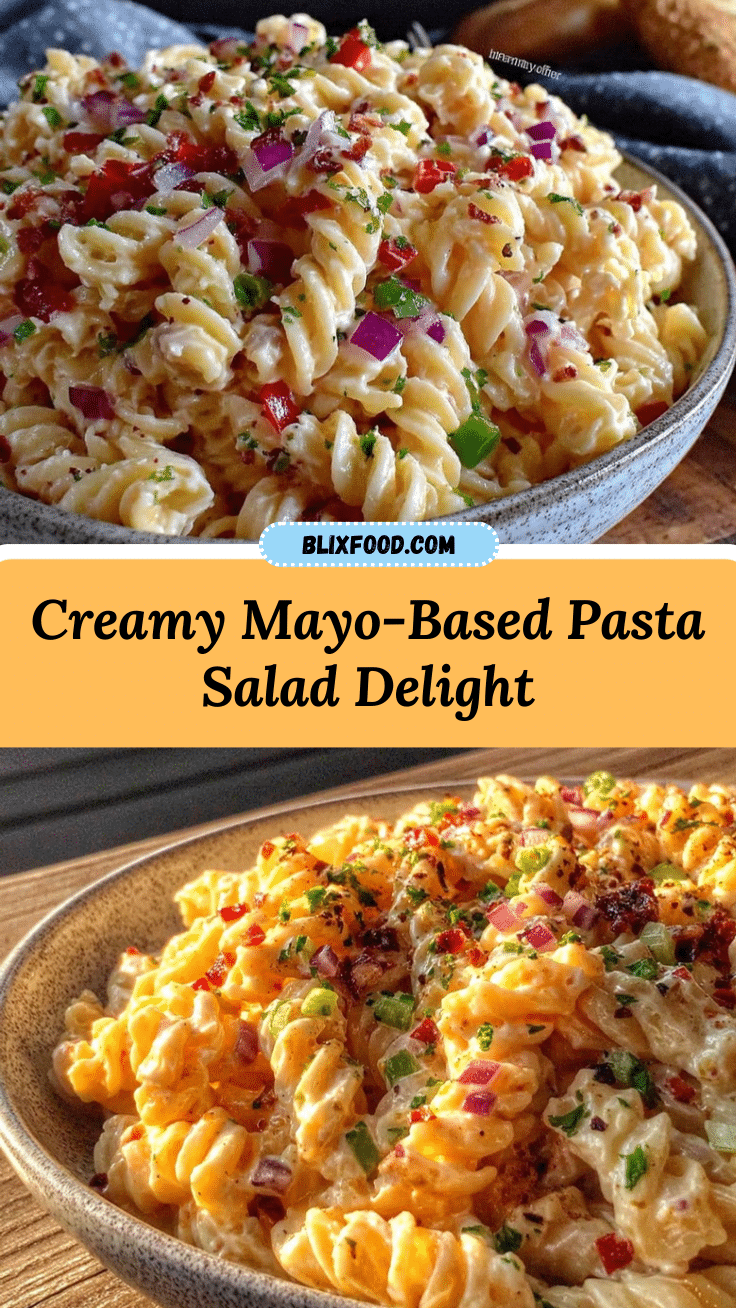 creamy pasta salad recipe