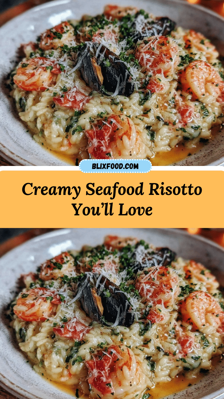 creamy seafood risotto recipe