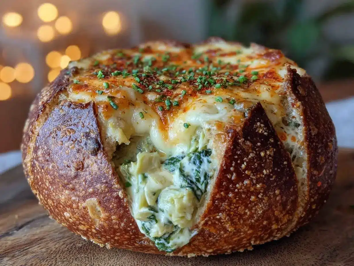 creamy spinach artichoke dip preparation steps