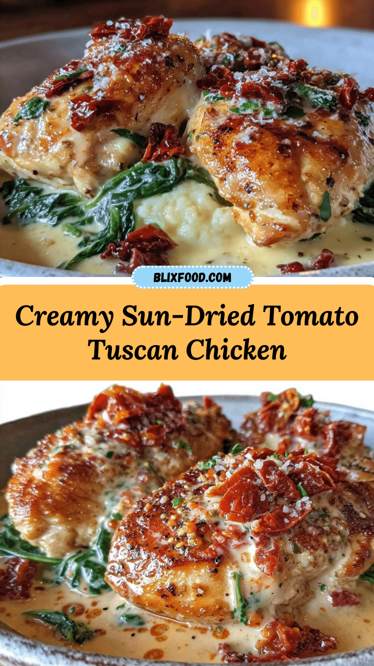creamy tuscan chicken recipe