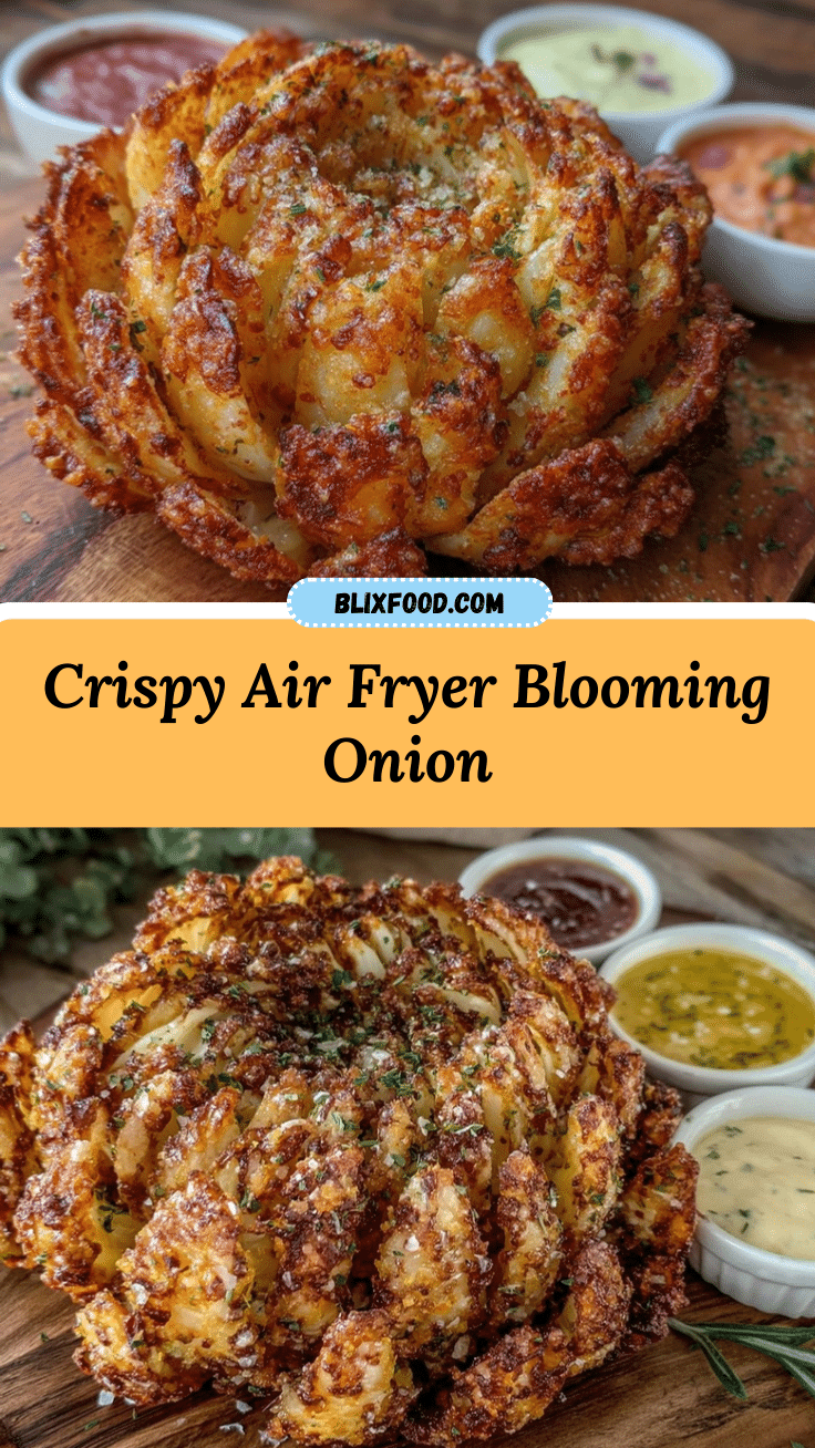 crispy air fryer blooming onion recipe recipe