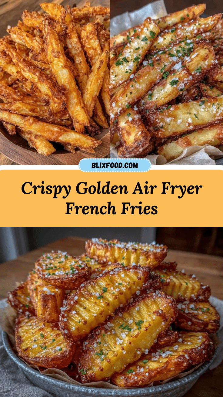 crispy air fryer french fries recipe