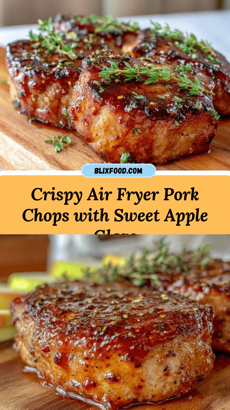 crispy air fryer pork chops recipe