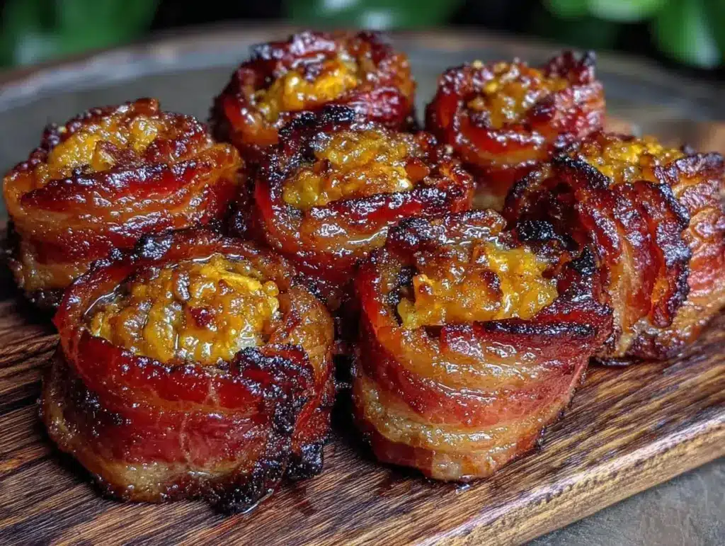 crispy bacon-wrapped dates - featured image