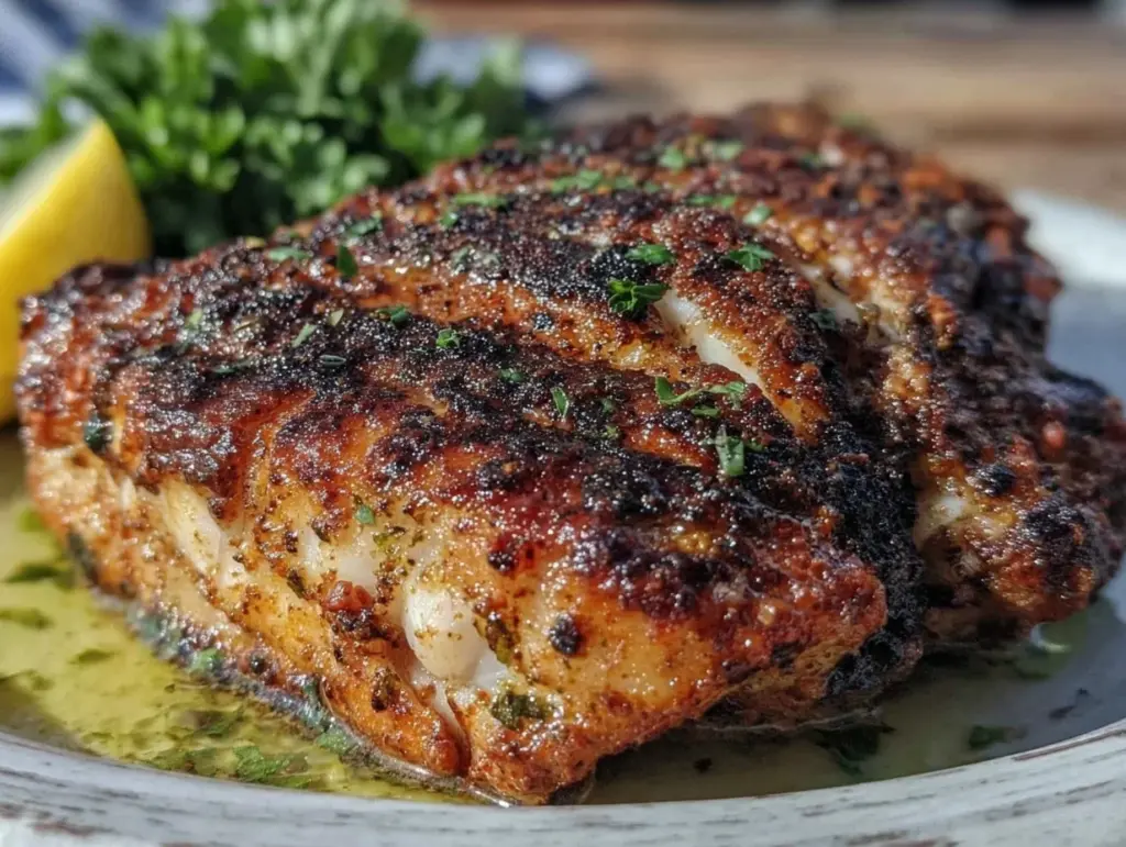 crispy blackened catfish recipe - featured image