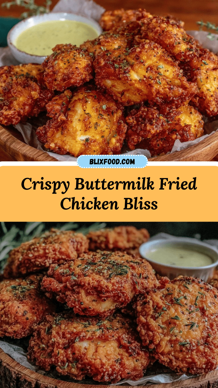 crispy buttermilk fried chicken recipe
