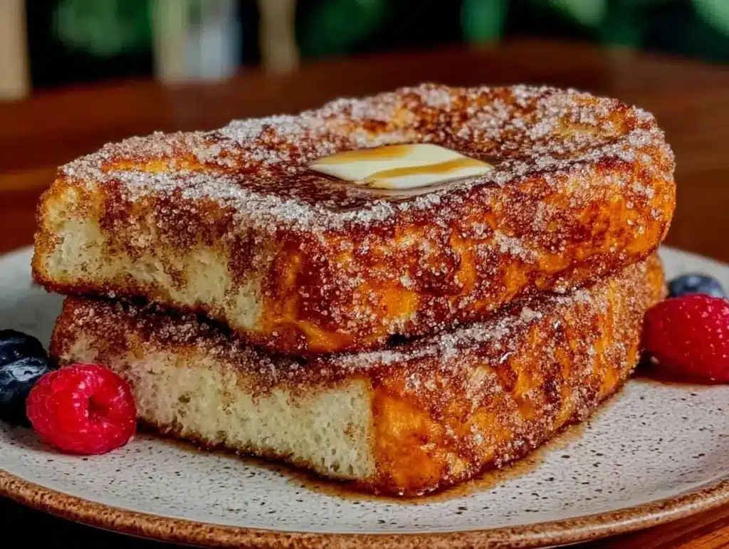 crispy classic french toast - featured image