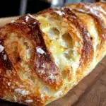 crispy french bread baguette - featured image