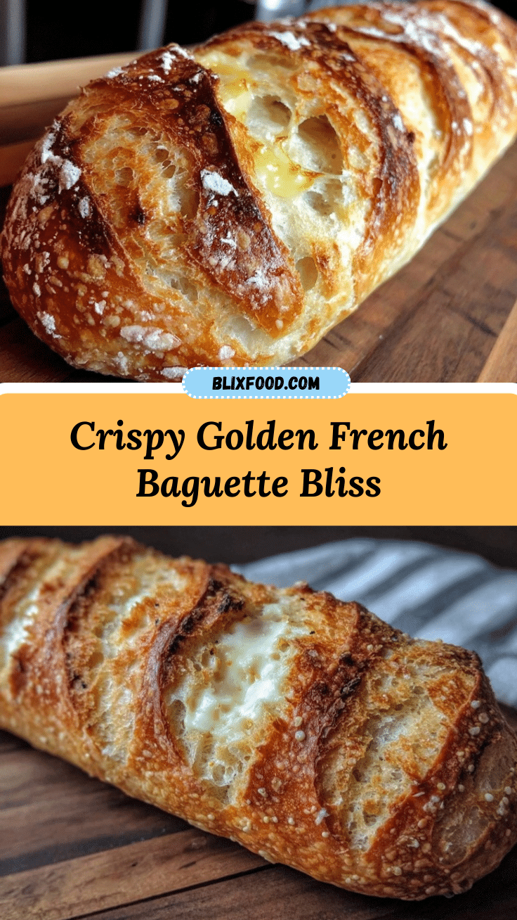crispy french bread baguette recipe