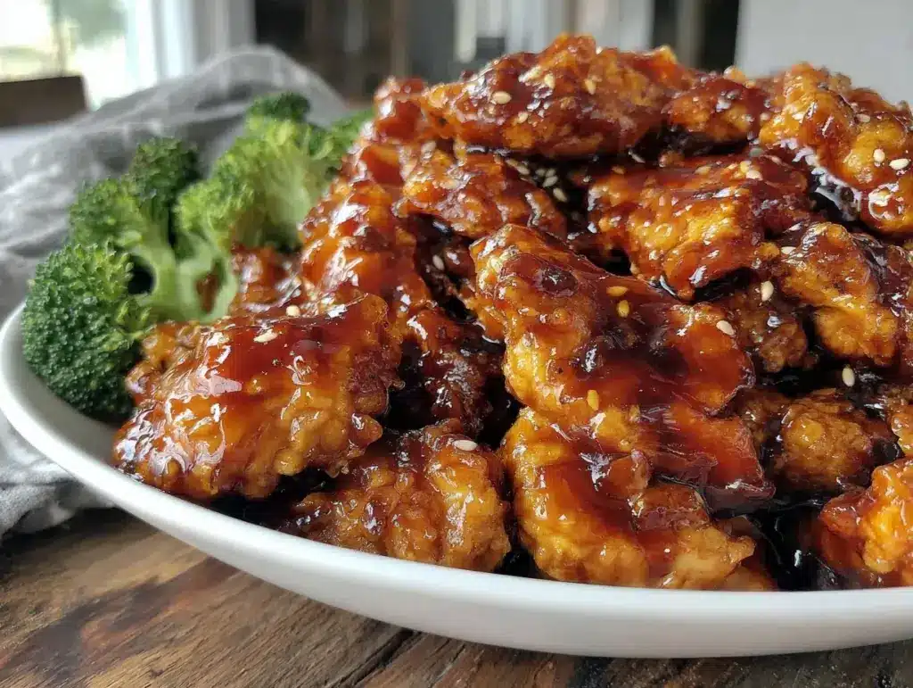 crispy General Tsos chicken - featured image