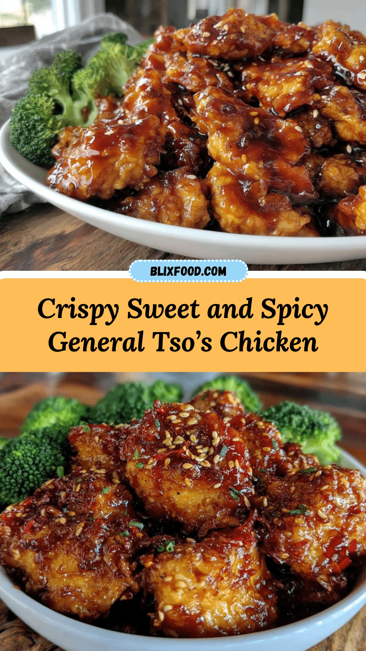 crispy General Tsos chicken recipe