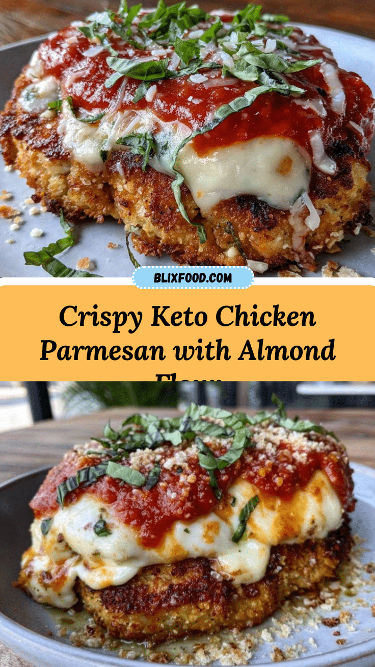 crispy keto chicken parmesan recipe