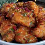 crispy orange chicken recipe - featured image