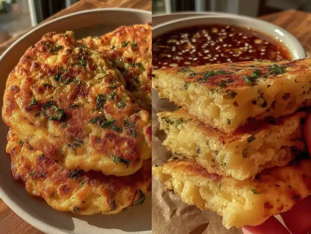 crispy scallion pancakes recipe - featured image