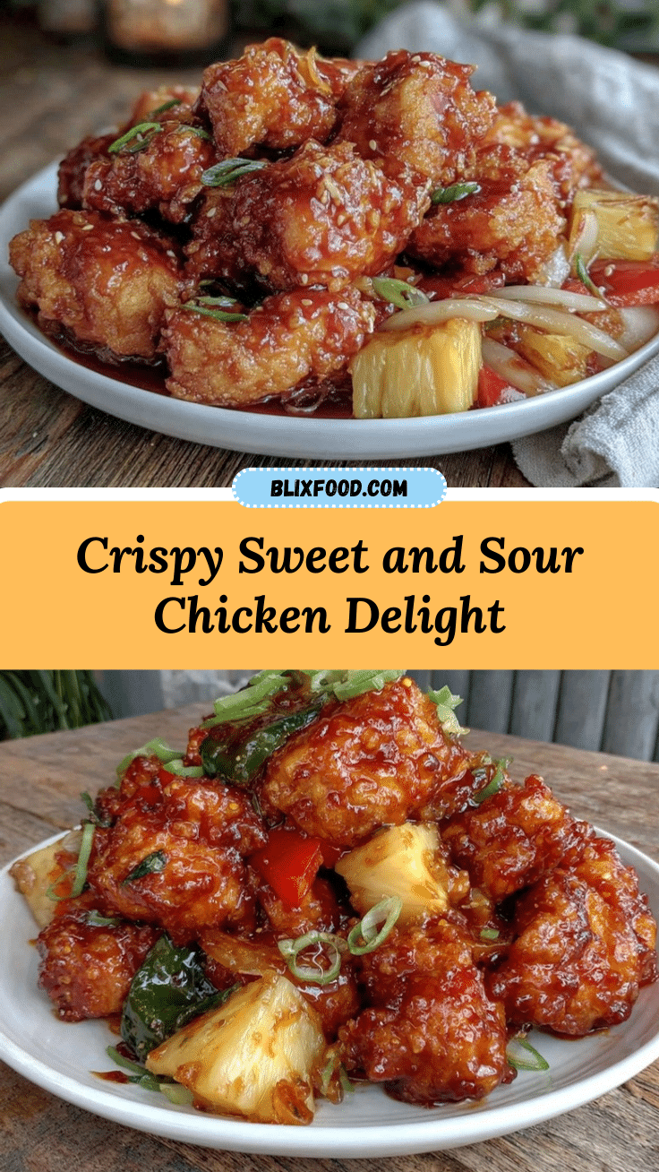 crispy sweet and sour chicken delight recipe