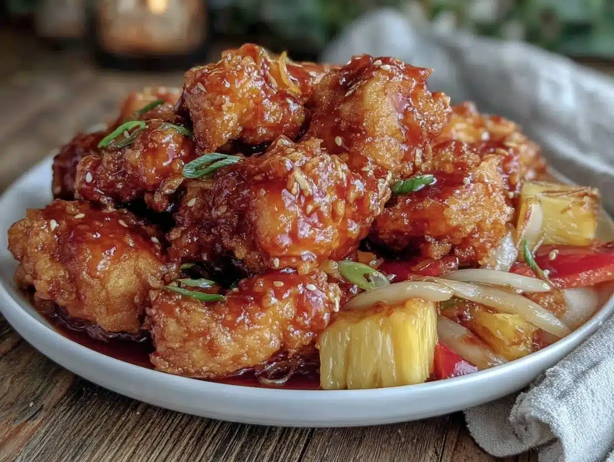 crispy sweet and sour chicken delight - featured image