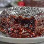 decadent chocolate lava cakes for two - featured image