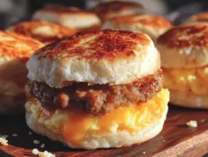 easy freezer breakfast sandwiches - featured image