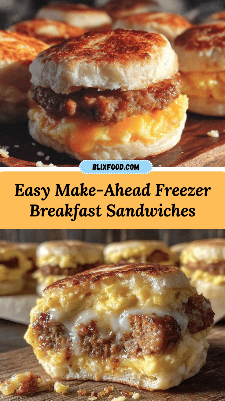 easy freezer breakfast sandwiches recipe