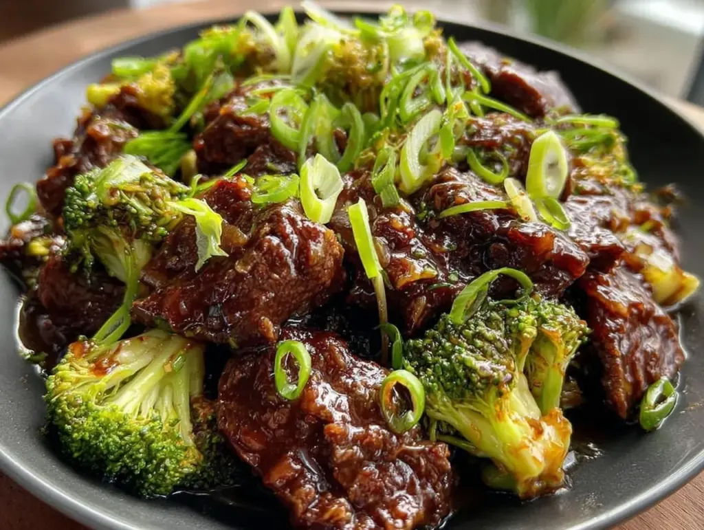 easy savory beef and broccoli recipe - featured image