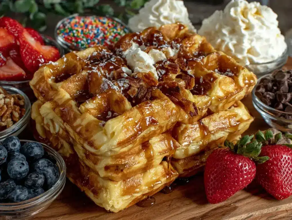 flavorful waffle bar recipe - featured image