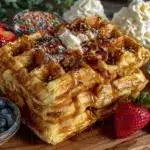 flavorful waffle bar recipe - featured image