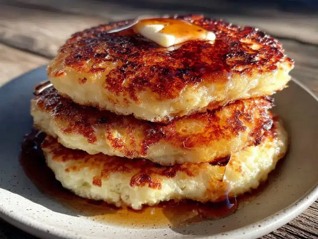 fluffy buttermilk pancakes - featured image