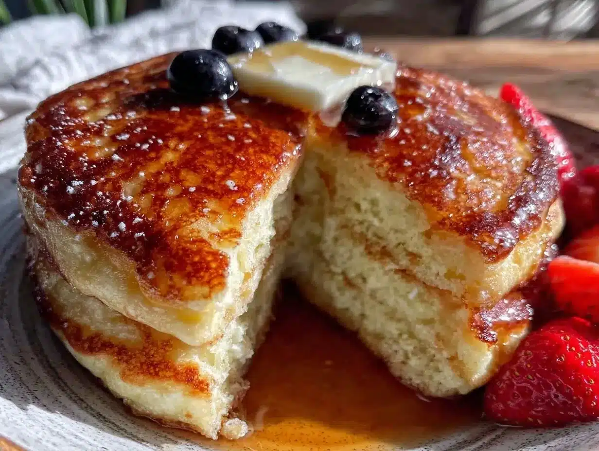 fluffy gluten-free pancakes preparation steps